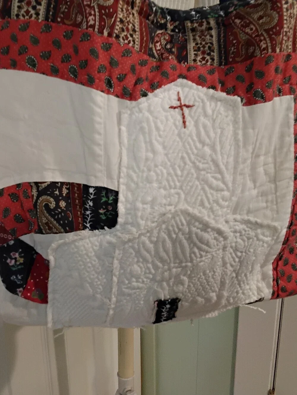 Handmade stylish patchwork